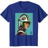 imageStar Wars Luke Skywalker Pilot of the Year TShirtRoyal Blue