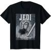 imageStar Wars Luke Skywalker Return of the Jedi Retro TShirt TShirtBlack