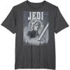 imageStar Wars Luke Skywalker Return of the Jedi Retro TShirt TShirtDark Heather Grey