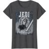 imageStar Wars Luke Skywalker Return of the Jedi Retro TShirt TShirtDark Heather Grey