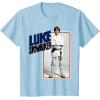imageStar Wars Luke Skywalker Smiling Card Graphic TShirt TShirtBaby Blue