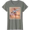 imageStar Wars Luke Skywalker True Jedi TShirt TShirtOlive Heather