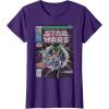 imageStar Wars Luke Skywalker Vintage Comic Cover TShirtPurple