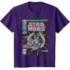 imageStar Wars Luke Skywalker Vintage Comic Cover TShirtPurple