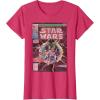 imageStar Wars Luke Skywalker Vintage Comic Cover TShirtRed Heather