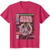 imageStar Wars Luke Skywalker Vintage Comic Cover TShirtRed Heather