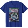imageStar Wars Luke Skywalker Vintage Comic Cover TShirtRoyal Blue