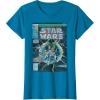 imageStar Wars Luke Skywalker Vintage Comic Cover TShirtSapphire Blue