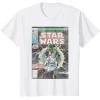 imageStar Wars Luke Skywalker Vintage Comic Cover TShirtWhite