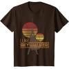 imageStar Wars Retro Luke Skywalker Silhouette Suns TShirt TShirtBrown
