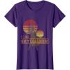 imageStar Wars Retro Luke Skywalker Silhouette Suns TShirt TShirtPurple