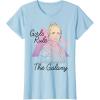 imageStar Wars Rey Girls Rule The Galaxy TShirtBaby Blue