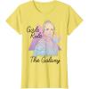 imageStar Wars Rey Girls Rule The Galaxy TShirtLemon Yellow