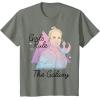 imageStar Wars Rey Girls Rule The Galaxy TShirtOlive Heather