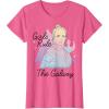 imageStar Wars Rey Girls Rule The Galaxy TShirtPink Heather