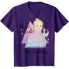 imageStar Wars Rey Girls Rule The Galaxy TShirtPurple