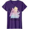imageStar Wars Rey Girls Rule The Galaxy TShirtPurple