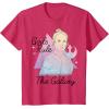 imageStar Wars Rey Girls Rule The Galaxy TShirtRed Heather