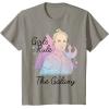 imageStar Wars Rey Girls Rule The Galaxy TShirtSlate Grey