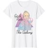 imageStar Wars Rey Girls Rule The Galaxy TShirtWhite
