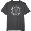 imageStar Wars The Mandalorian Retro Luke Skywalker Circle TShirtDark Heather Grey
