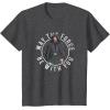 imageStar Wars The Mandalorian Retro Luke Skywalker Circle TShirtDark Heather Grey