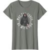 imageStar Wars The Mandalorian Retro Luke Skywalker Circle TShirtOlive Heather