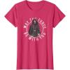 imageStar Wars The Mandalorian Retro Luke Skywalker Circle TShirtRed Heather
