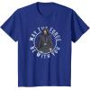 imageStar Wars The Mandalorian Retro Luke Skywalker Circle TShirtRoyal Blue