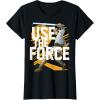 imageStar Wars Use The Force Luke Skywalker Graphic TShirt TShirtBlack
