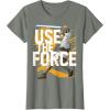 imageStar Wars Use The Force Luke Skywalker Graphic TShirt TShirtOlive Heather