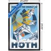 imageTrends International 24x36 Star WarsHoth Premium Wall Poster 22375quot x 34quotBlack Framed Version