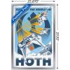 imageTrends International 24x36 Star WarsHoth Premium Wall Poster 22375quot x 34quotSilver Framed Version