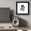 imageTrends International Gallery Pops Star Wars Saga  Luke Skywalker Artistic Atmosphere Wall Art Wall Poster 12quot x 12quot Black Framed VersionBlack Framed Version