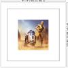imageTrends International Gallery Pops Star Wars Saga  Moments Edge R2D2 and C3PO Wall Art Wall Poster 1200quot x 1200quot Black Frame VersionWhite Frame Version