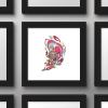 imageTrends International Gallery Pops Star Wars Saga  Pop 70s Luke Skywalker Wall Art Wall Poster 1200quot x 1200quot Black Frame VersionBlack Frame Version