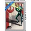 imageTrends International Star Wars Return of The Jedi  Luke Wall Poster 34L x 224W Premium Unframed VersionGray Framed Version