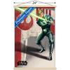 imageTrends International Star Wars Return of The Jedi  Luke Wall Poster 34L x 224W Premium Unframed VersionPremium Print and Beechwood Hanger Bundle