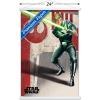 imageTrends International Star Wars Return of The Jedi  Luke Wall Poster 34L x 224W Premium Unframed VersionPremium Print and White Hanger Bundle