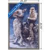 imageTrends International Star Wars The Empire Strikes Back by AJ Frena Wall Poster 34L x 224W Premium Unframed VersionBarnwood Framed Version