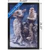 imageTrends International Star Wars The Empire Strikes Back by AJ Frena Wall Poster 34L x 224W Premium Unframed VersionBlack Framed Version