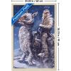 imageTrends International Star Wars The Empire Strikes Back by AJ Frena Wall Poster 34L x 224W Premium Unframed VersionBlonde Framed Version