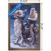 imageTrends International Star Wars The Empire Strikes Back by AJ Frena Wall Poster 34L x 224W Premium Unframed VersionBronze Framed Version
