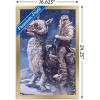 imageTrends International Star Wars The Empire Strikes Back by AJ Frena Wall Poster 34L x 224W Premium Unframed VersionGold Framed Version