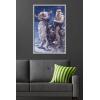 imageTrends International Star Wars The Empire Strikes Back by AJ Frena Wall Poster 34L x 224W Premium Unframed VersionGray Framed Version