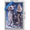 imageTrends International Star Wars The Empire Strikes Back by AJ Frena Wall Poster 34L x 224W Premium Unframed VersionGray Framed Version