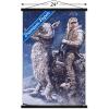 imageTrends International Star Wars The Empire Strikes Back by AJ Frena Wall Poster 34L x 224W Premium Unframed VersionPremium Print and Black Hanger Bundle