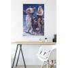 imageTrends International Star Wars The Empire Strikes Back by AJ Frena Wall Poster 34L x 224W Premium Unframed VersionPremium Print and White Hanger Bundle
