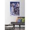 imageTrends International Star Wars The Empire Strikes Back by AJ Frena Wall Poster 34L x 224W Premium Unframed VersionPremium Print and White Hanger Bundle