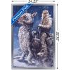 imageTrends International Star Wars The Empire Strikes Back by AJ Frena Wall Poster 34L x 224W Premium Unframed VersionSilver Framed Version
